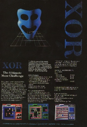 XOR Advert